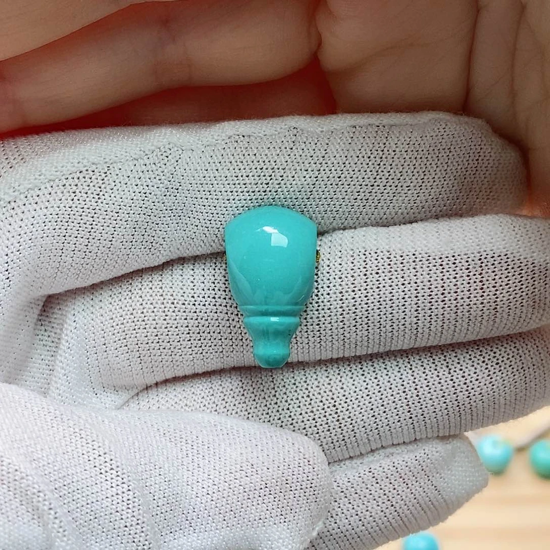 未镶嵌绿松石珠宝奇石小*哥