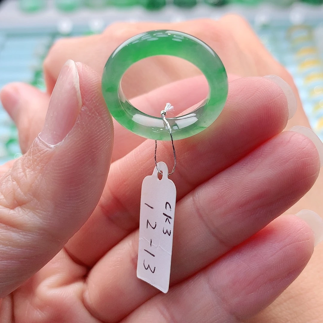 未镶嵌戒指翡翠A货缅甸翡翠