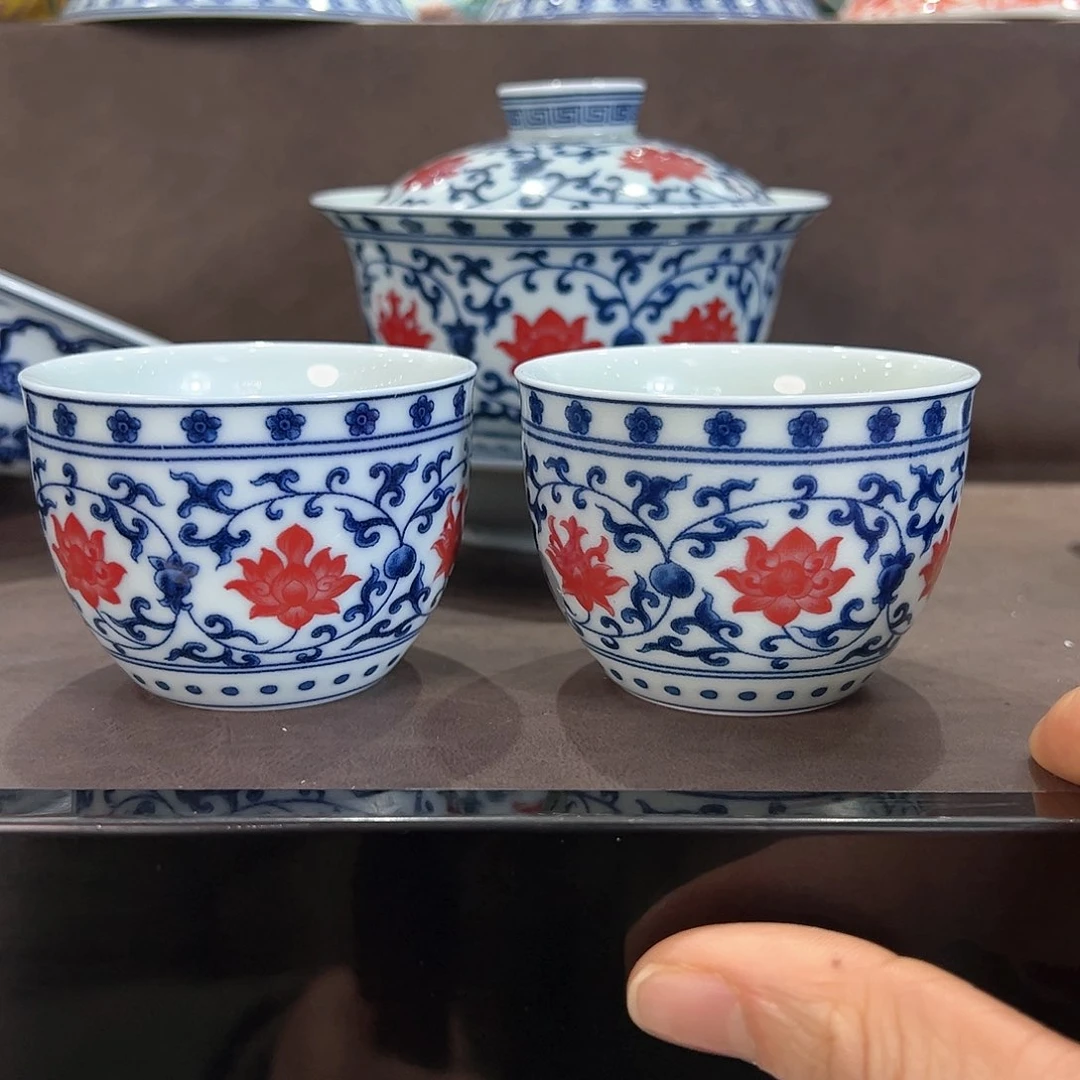 盖碗全场七景德镇景德镇陶瓷艺术