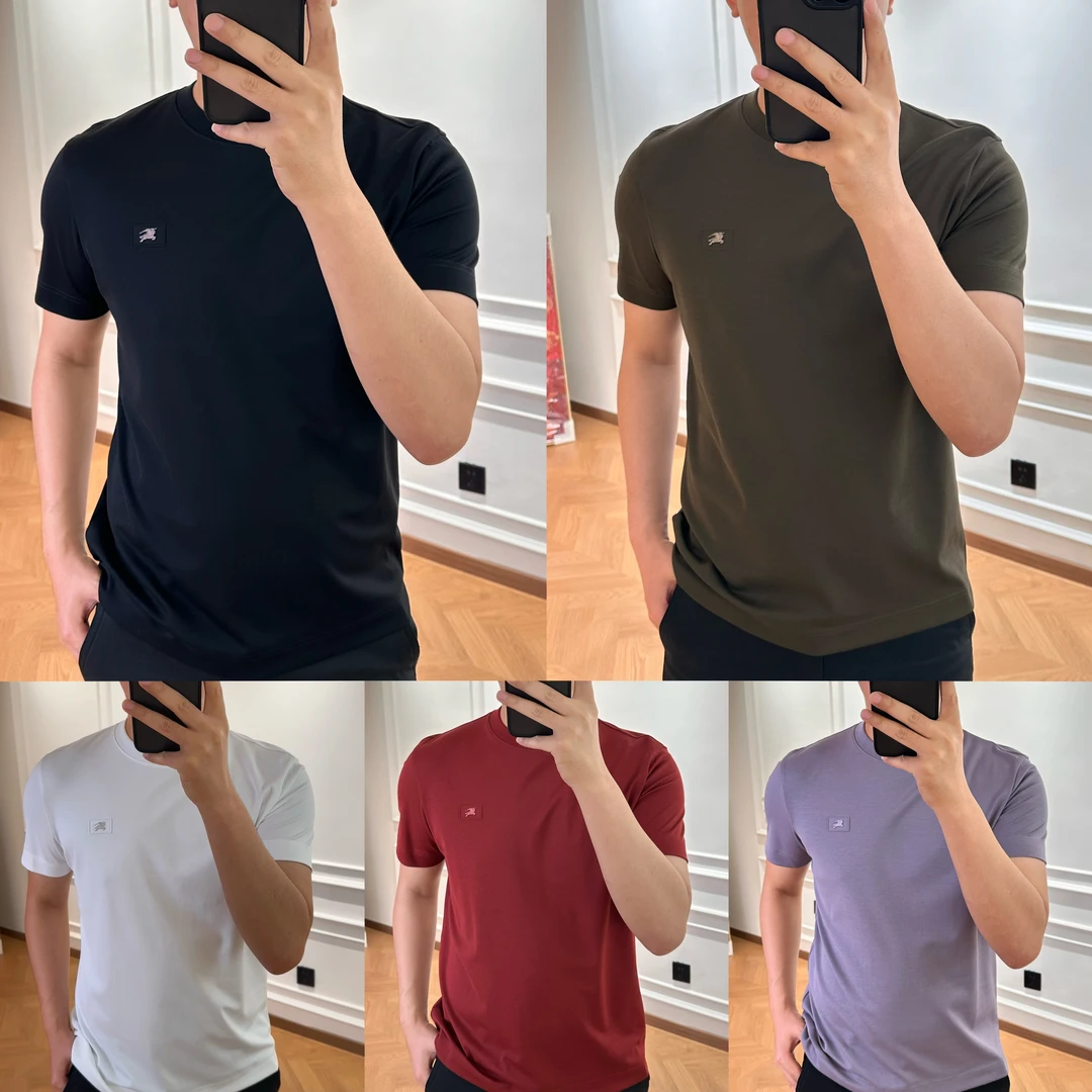 态度｜ YZ650男士"舒适有型"轻奢小标休闲圆领短袖T恤