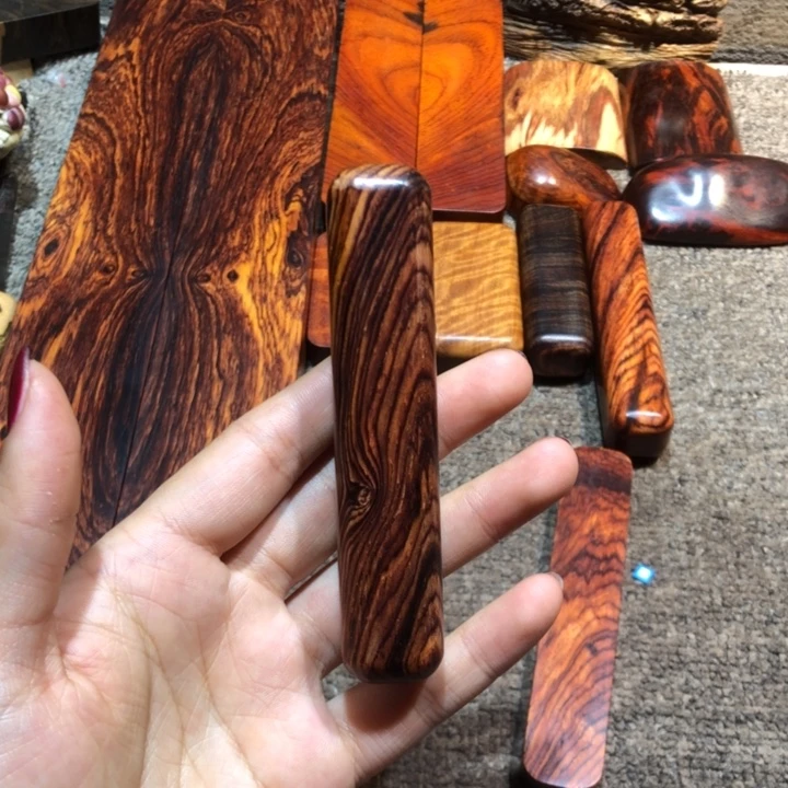 c***u绒质实木红木木料手把