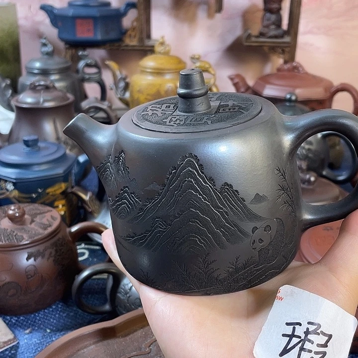 茶壶紫砂瑕疵紫砂茶具