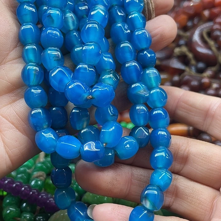 小***果玛瑙/玉髓未镶嵌颈饰