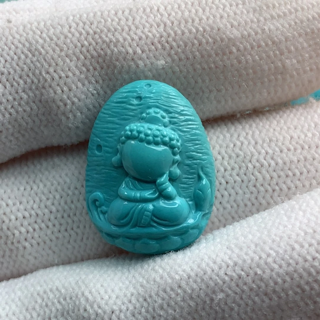 绿松石珠宝玉石未镶嵌