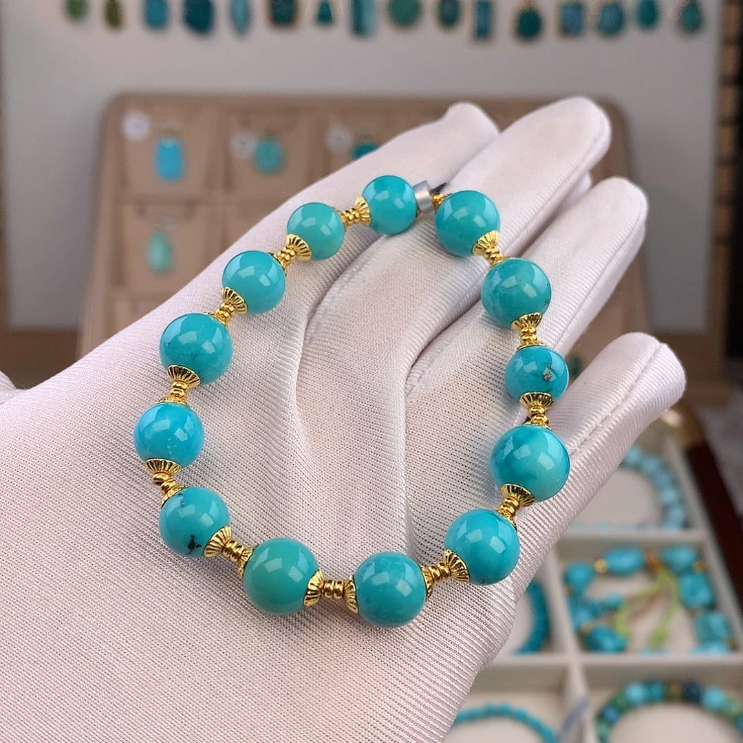 绿松石未镶嵌手链