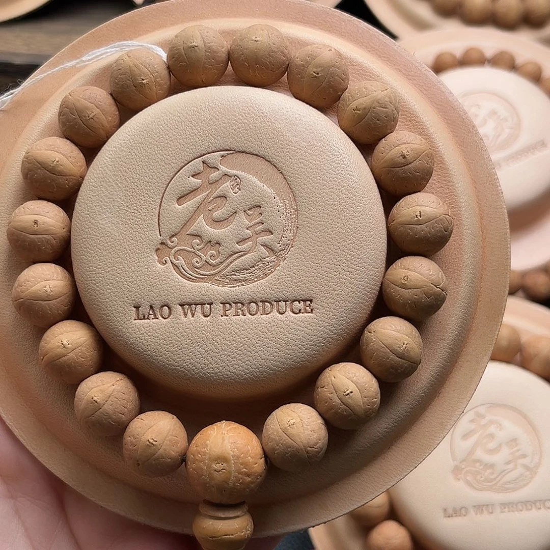 凤眼菩提手串大*精品尖货13mm奶油皮