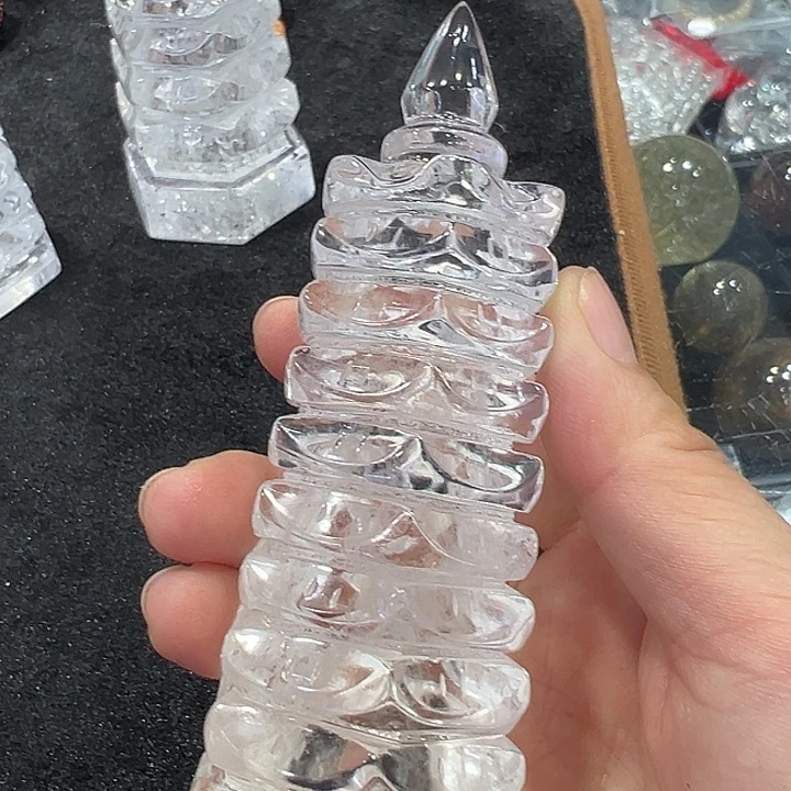 美***好未镶嵌水晶珠宝半成品