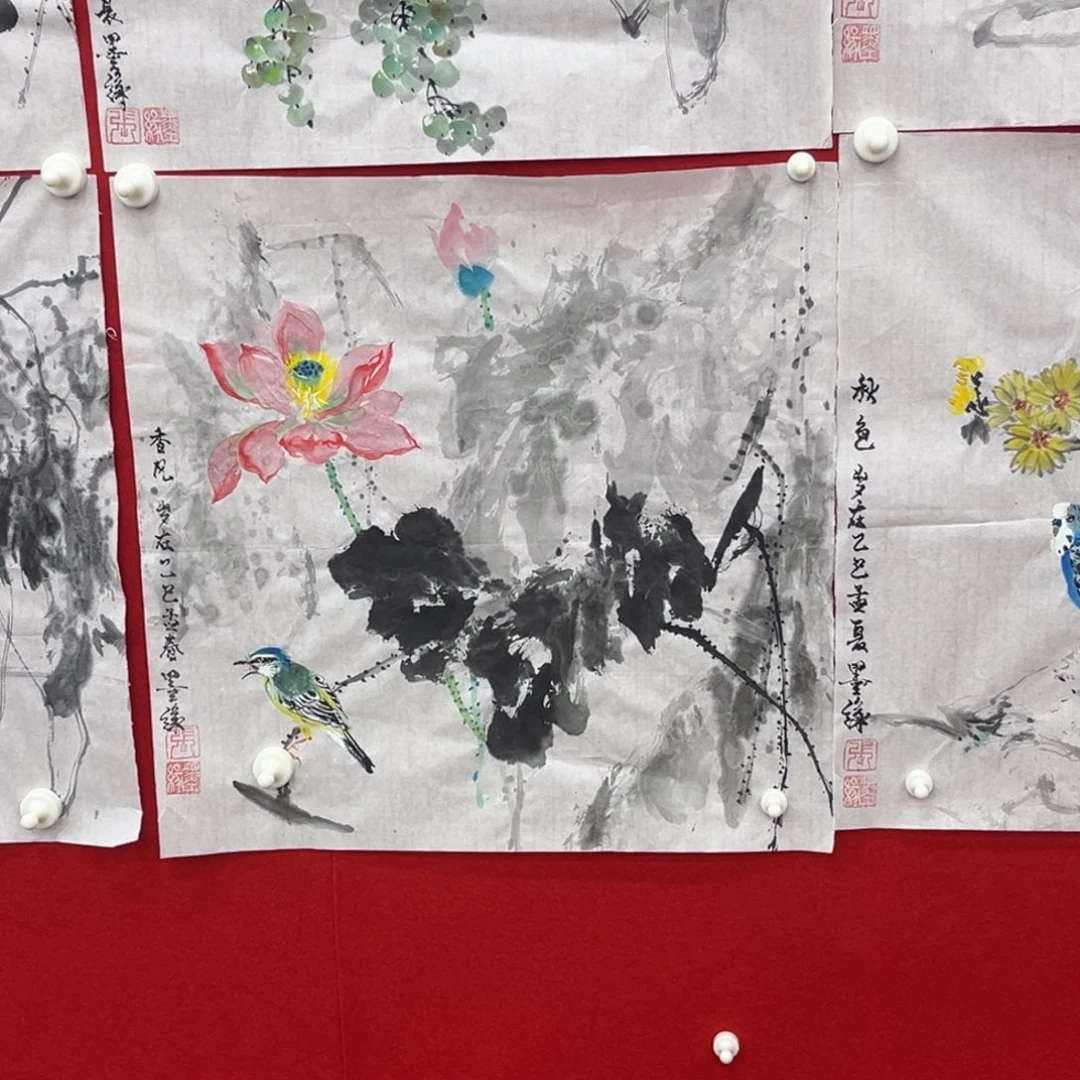 国画张墨缘老师50.50绘画