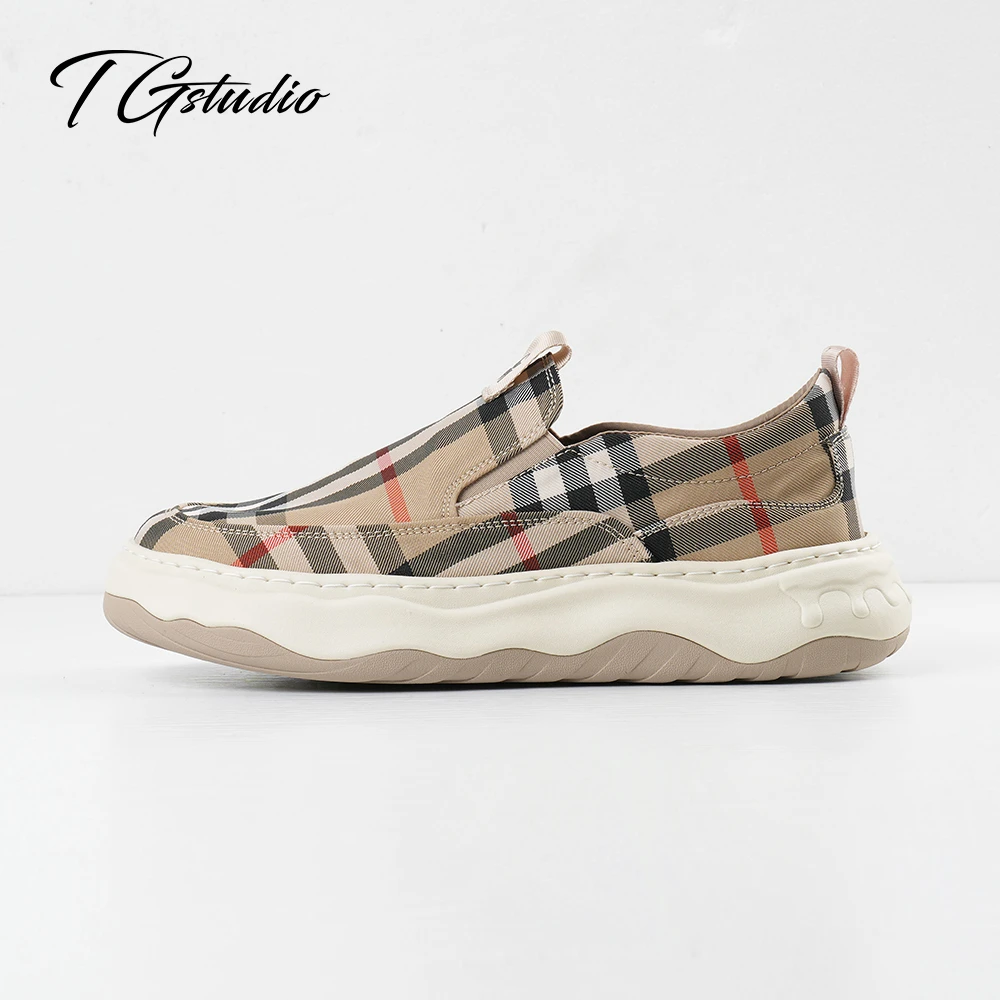 【友商】2331H-S81  新款杏色好男人休闲布鞋