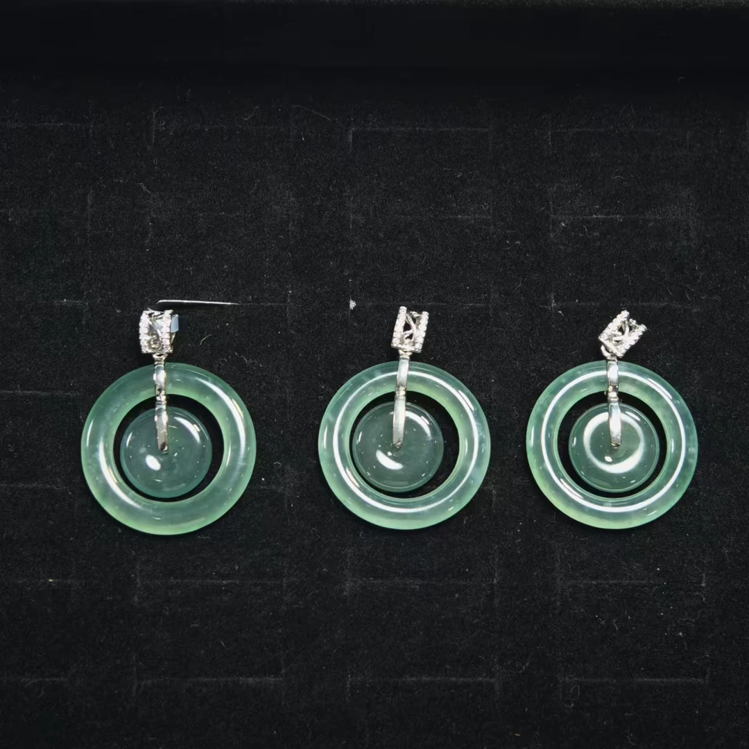 天然A货翡翠0037【颈饰】多样性发一个