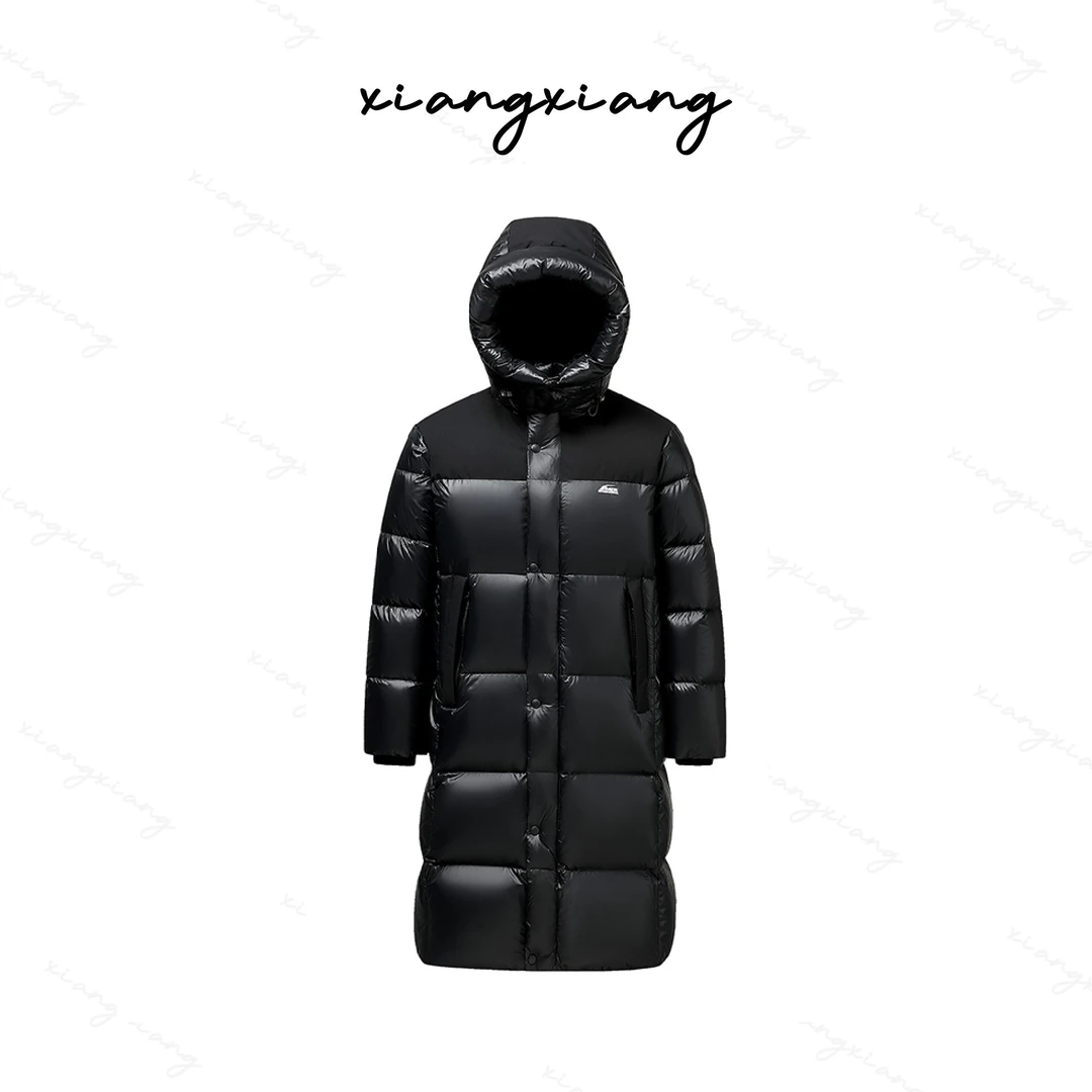 【香香专属】2024新款长款连帽加厚保暖泡芙男女款羽绒服香香82620
