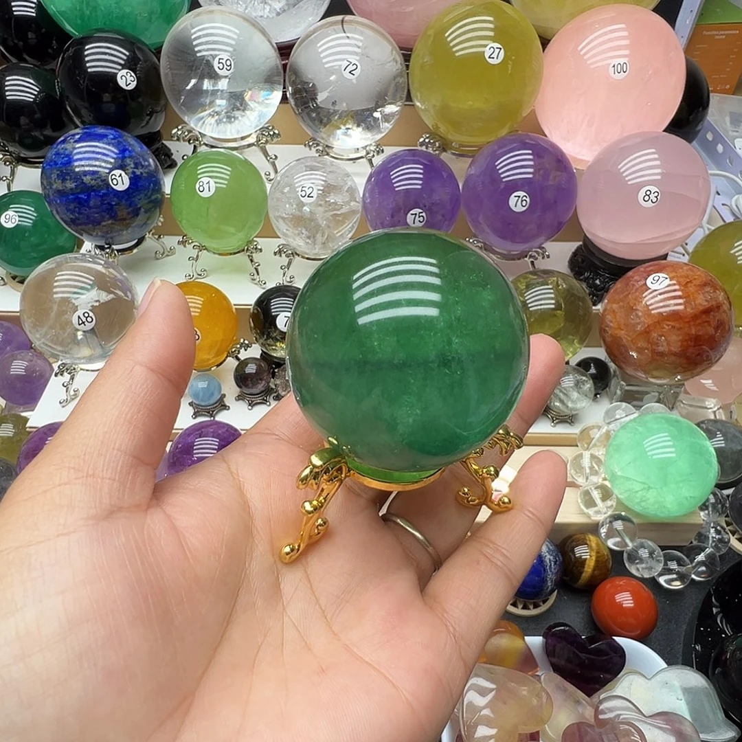未镶嵌水晶珠宝半成品