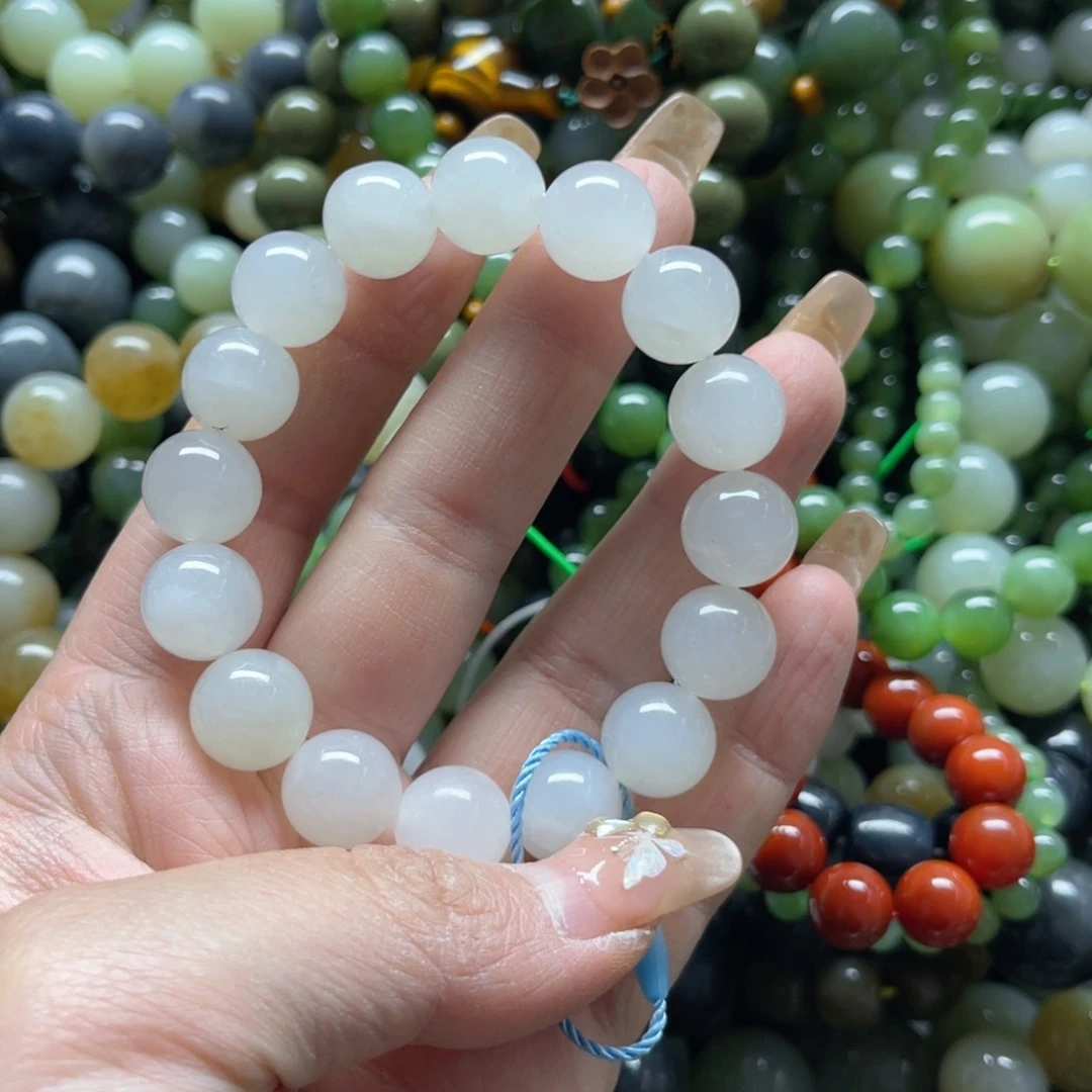 和田玉手链未镶嵌