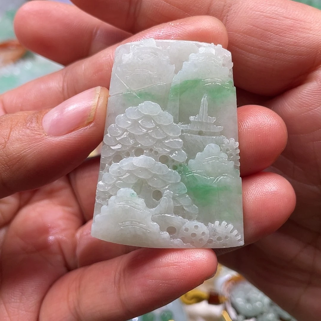 未镶嵌定制翡翠翡玉缘翡翠