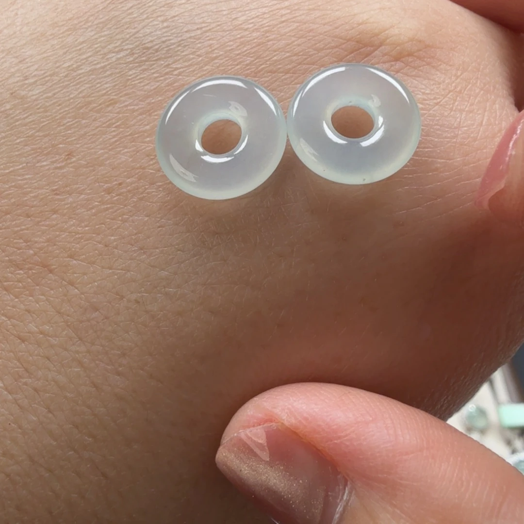 翡翠未镶嵌戒指8006