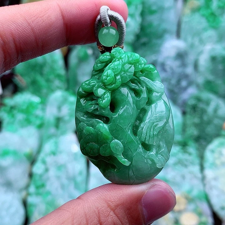 翡翠吊坠(不含链)未镶嵌