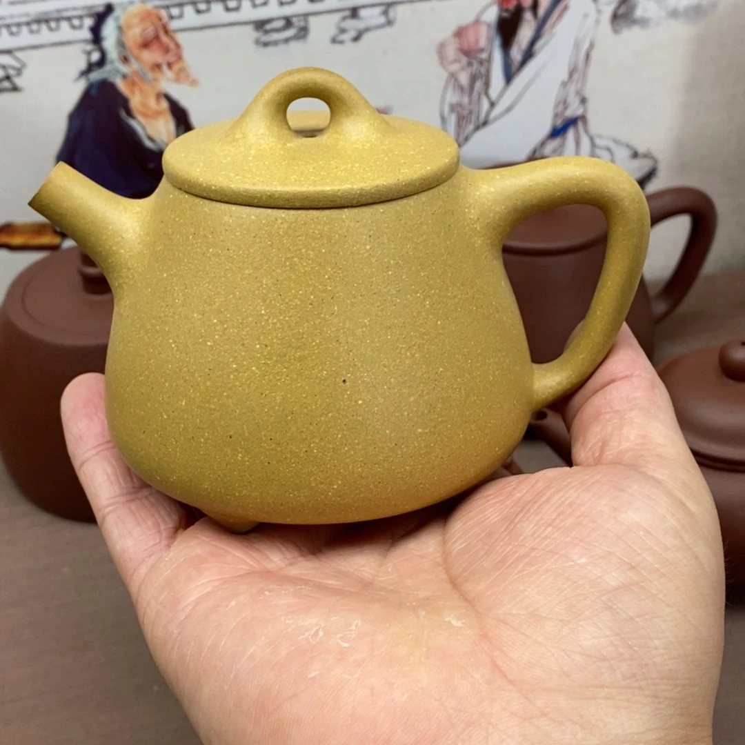 紫砂茶壶晓*紫砂壶高瓢