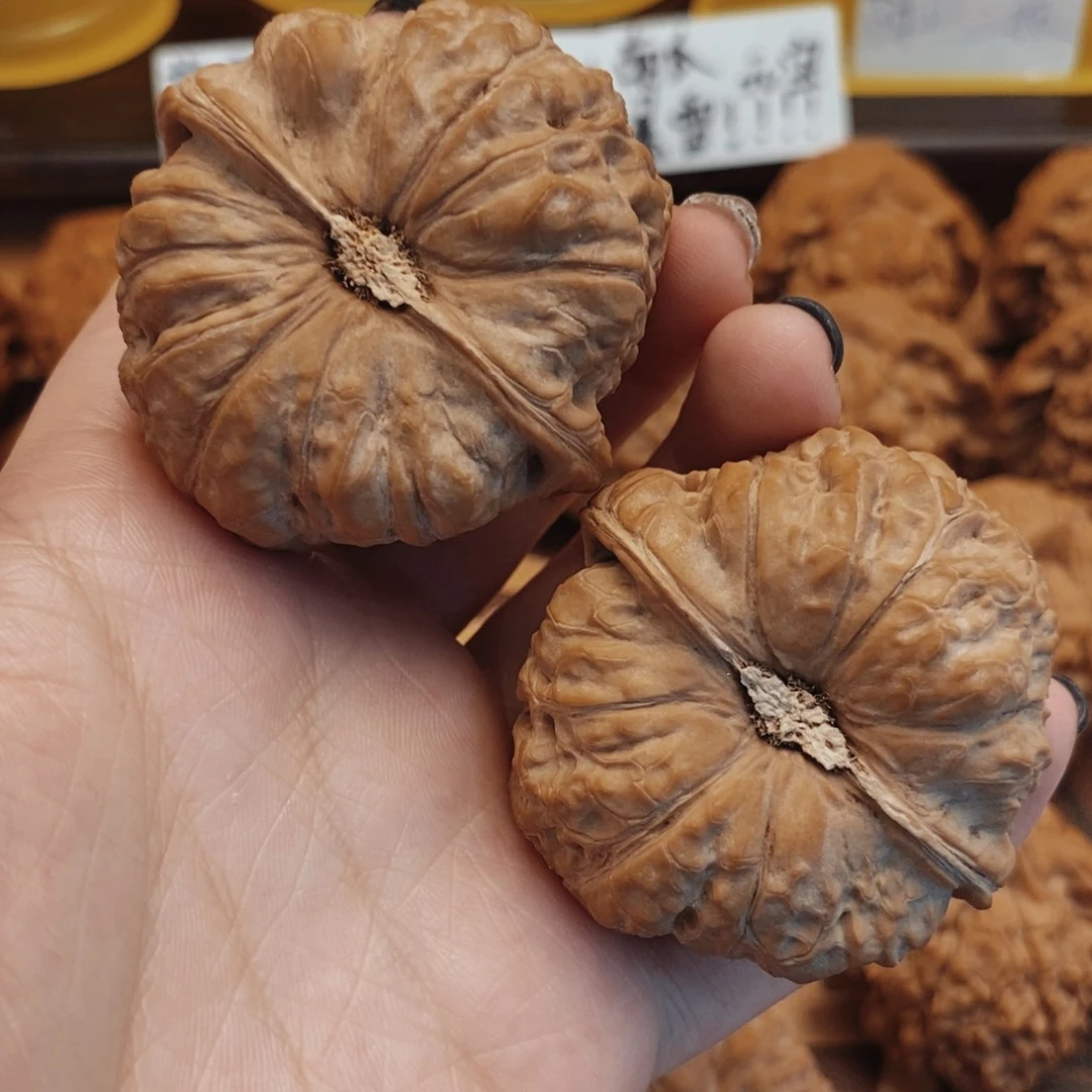 小***仔文玩核桃吊坠46全品南瓜墩