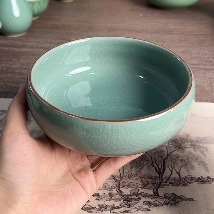 小米茶器龙泉青瓷