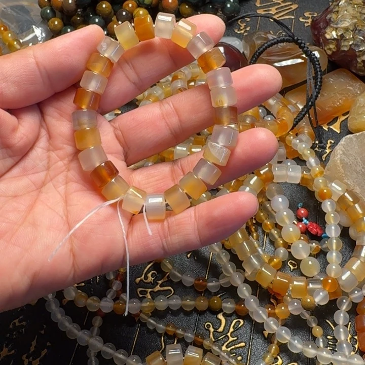 玛瑙/玉髓颈饰未镶嵌003