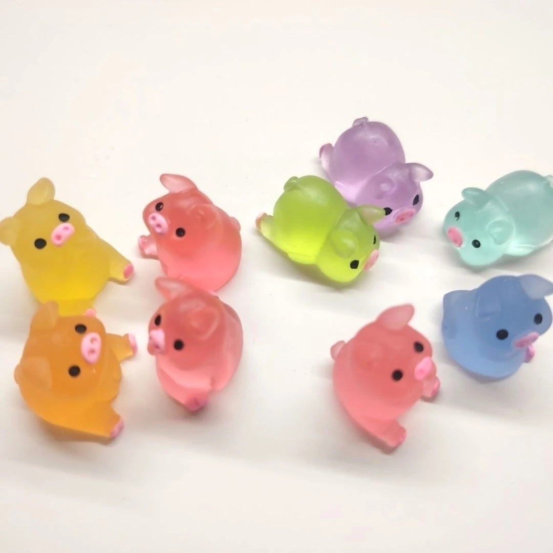 惊喜夜光混装小动物可爱立体模型真卡通小玩具