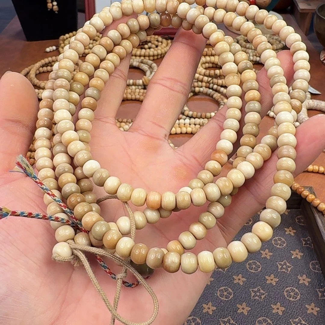 手串菩提根/象牙果龙脊菩提官帽多宝玉化长串