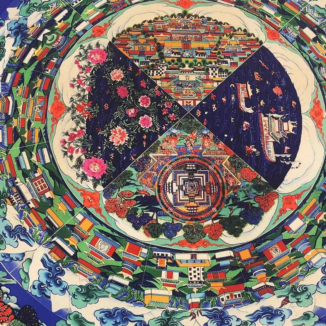 卷轴画唐卡精品原作