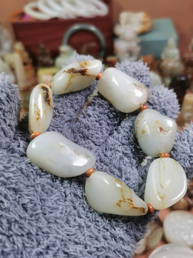 新疆和田白玉手串