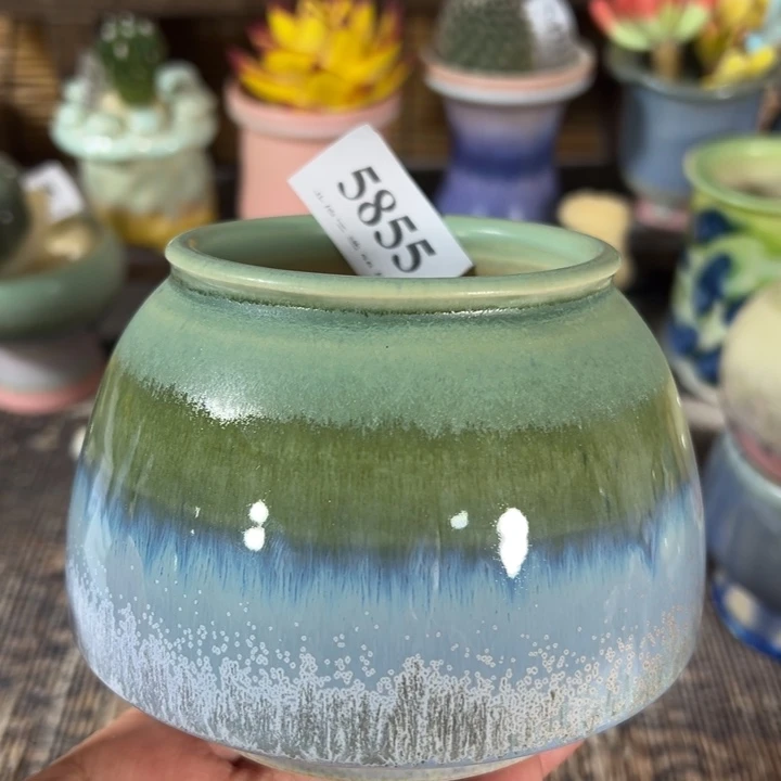 口7高9 手工花盆满30包邮