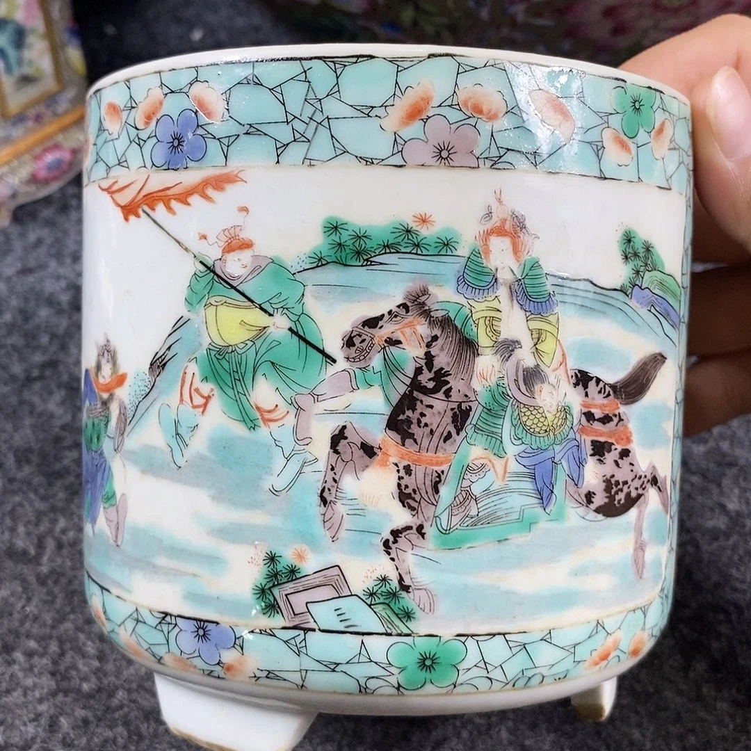摆件手工手绘陶瓷摆件工艺品