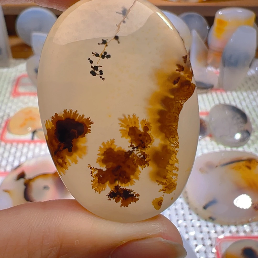 玛瑙/玉髓合金颈饰