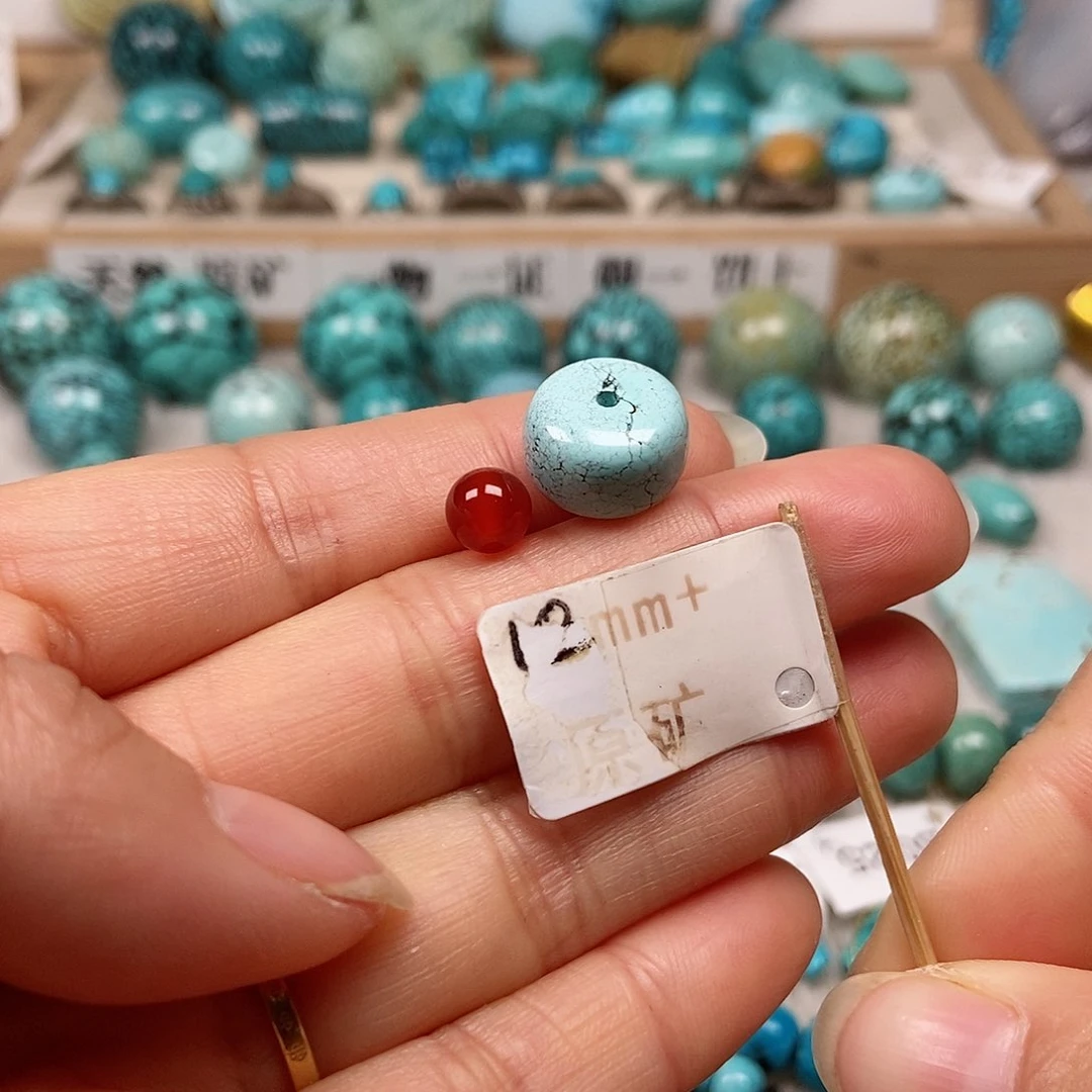 未镶嵌南红玛瑙珠宝半成品