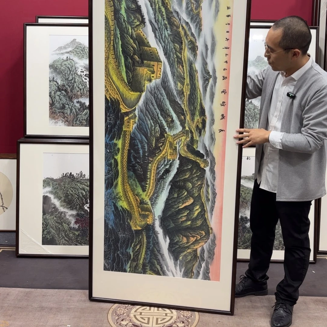国画手绘作品210/80