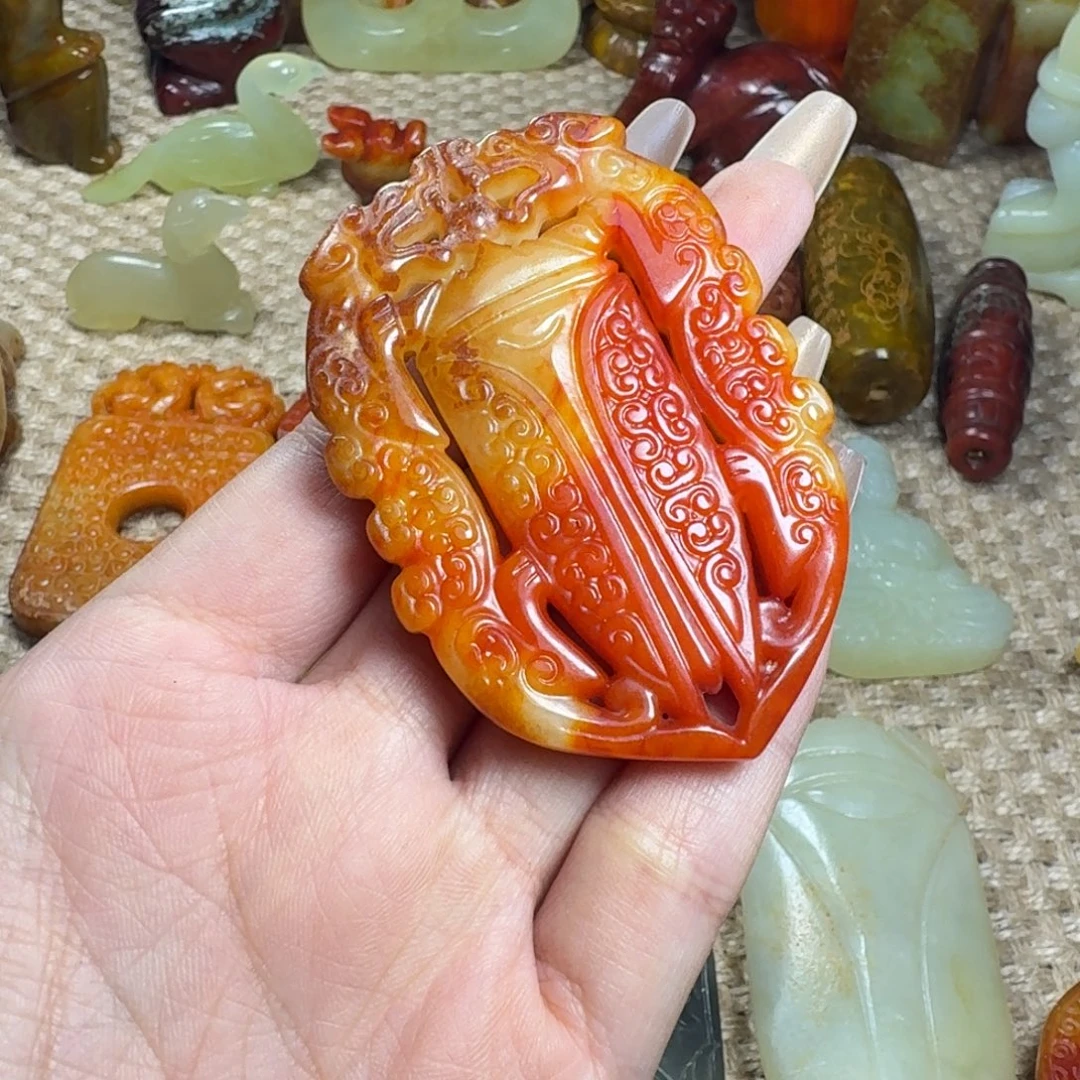 吊坠白玉菩提挂件