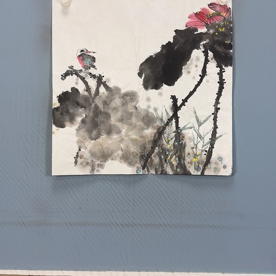 国画1401 牡丹一如您初来