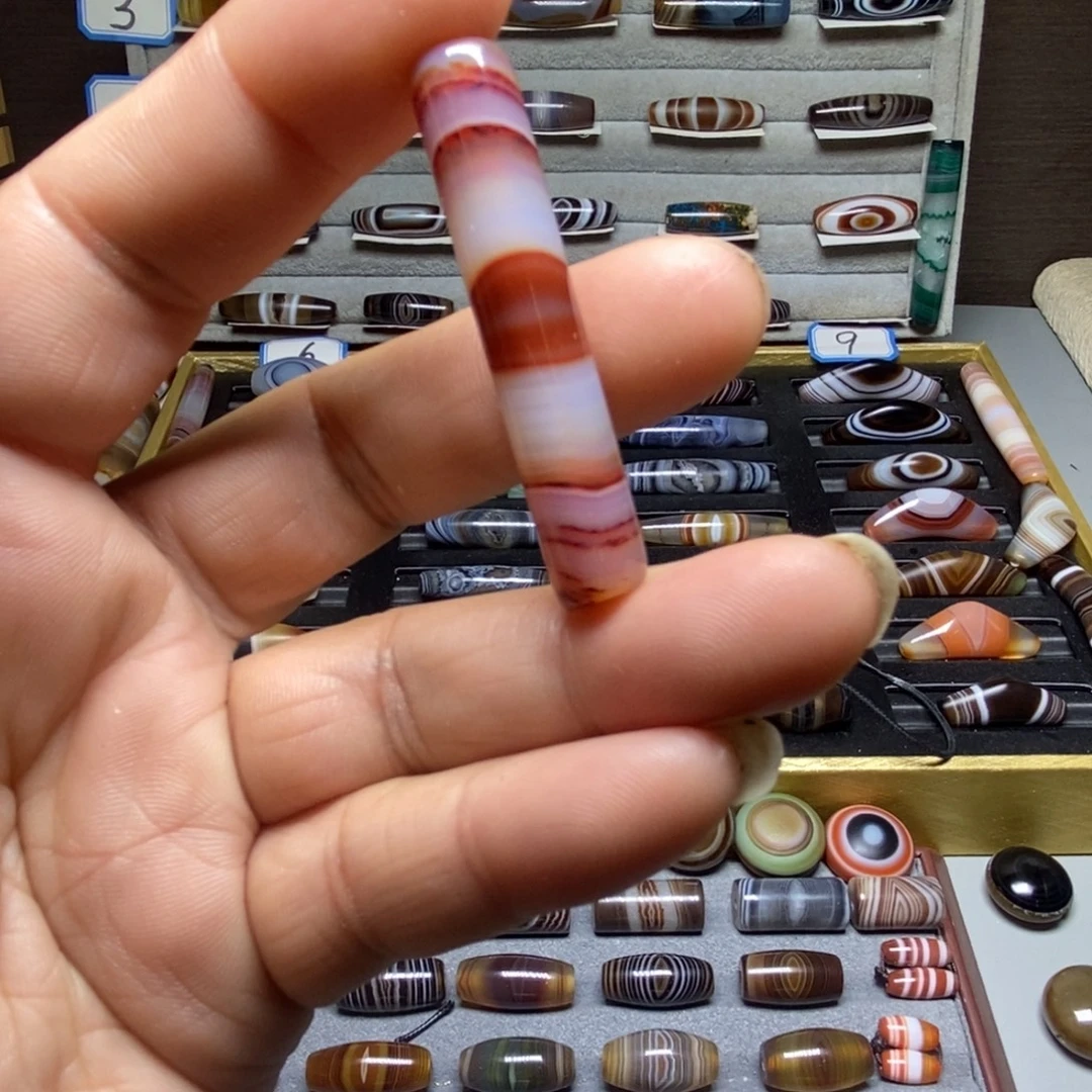 玛瑙/玉髓合金珠宝半成品