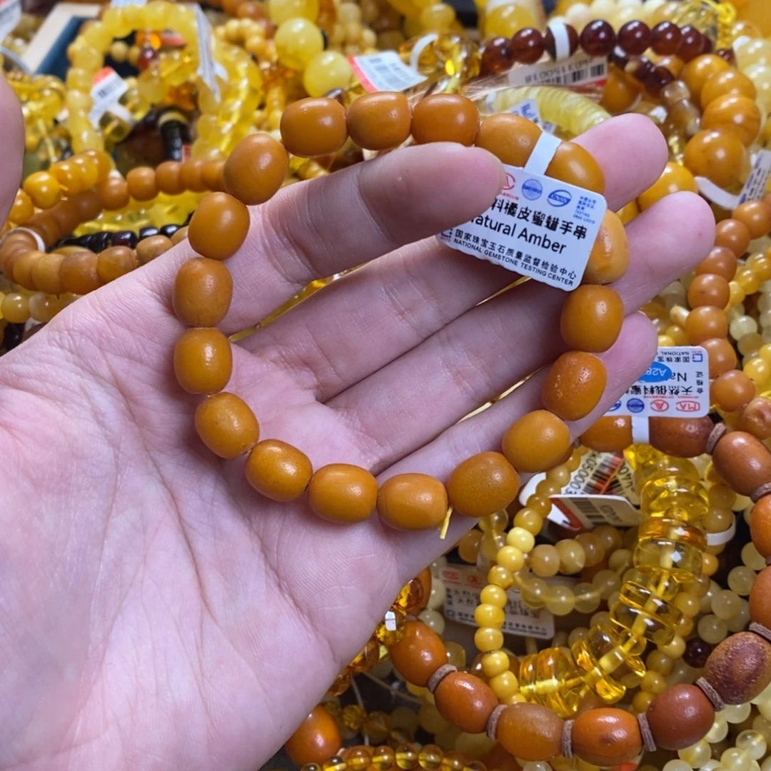 琥珀未镶嵌珠宝奇石
