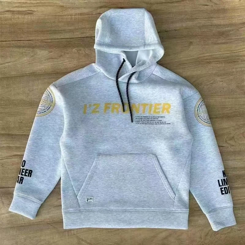 日版卫衣，男女款，潮牌出口余，混纺面料，略宽松卡码拍小