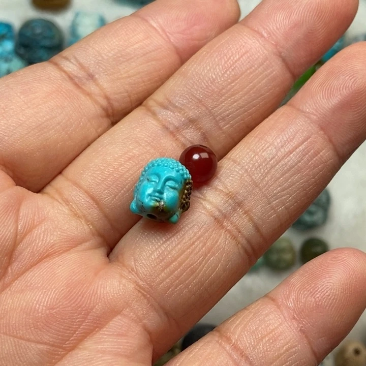 南红玛瑙未镶嵌颈饰