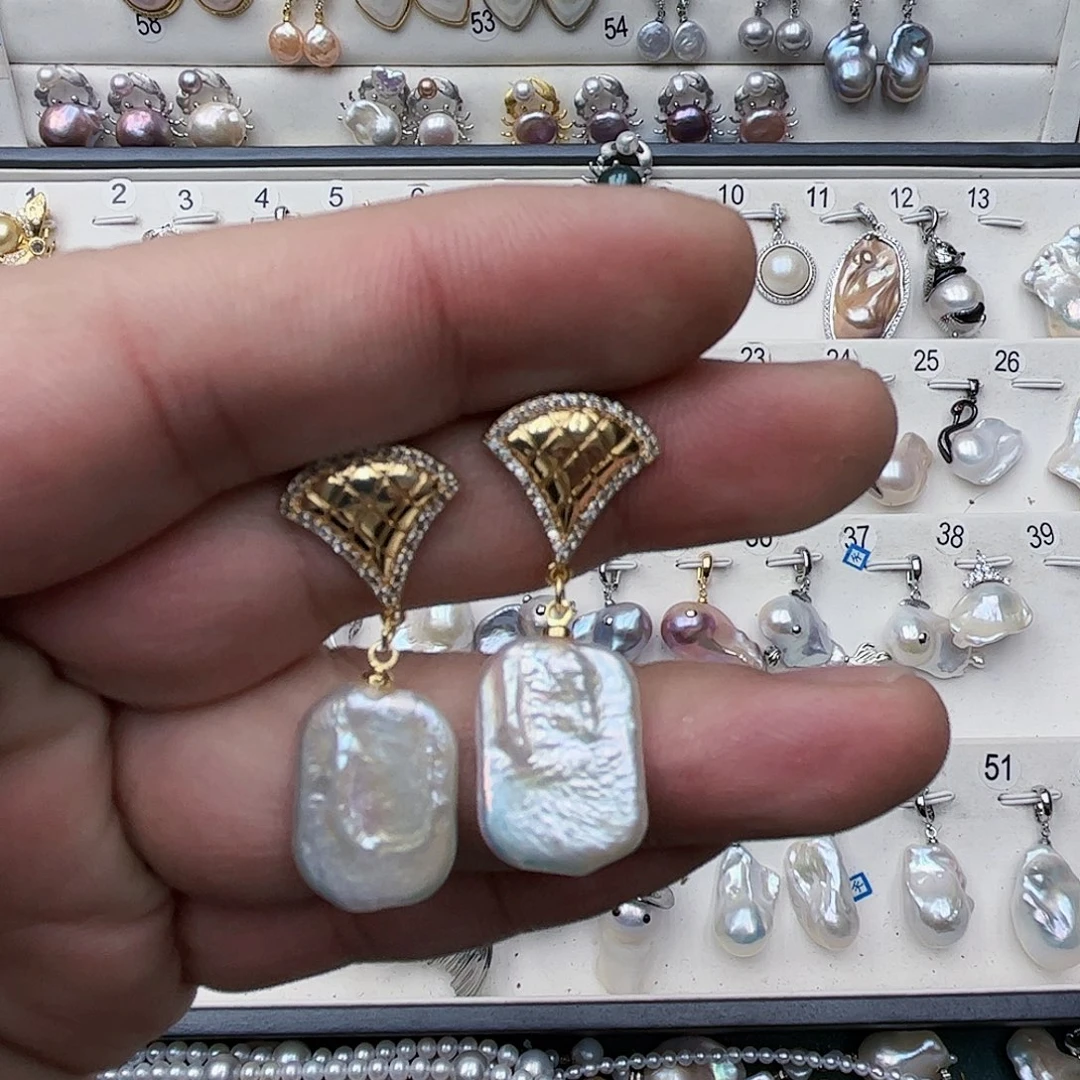 淡水珍珠吊坠(不含链)未镶嵌今****）01