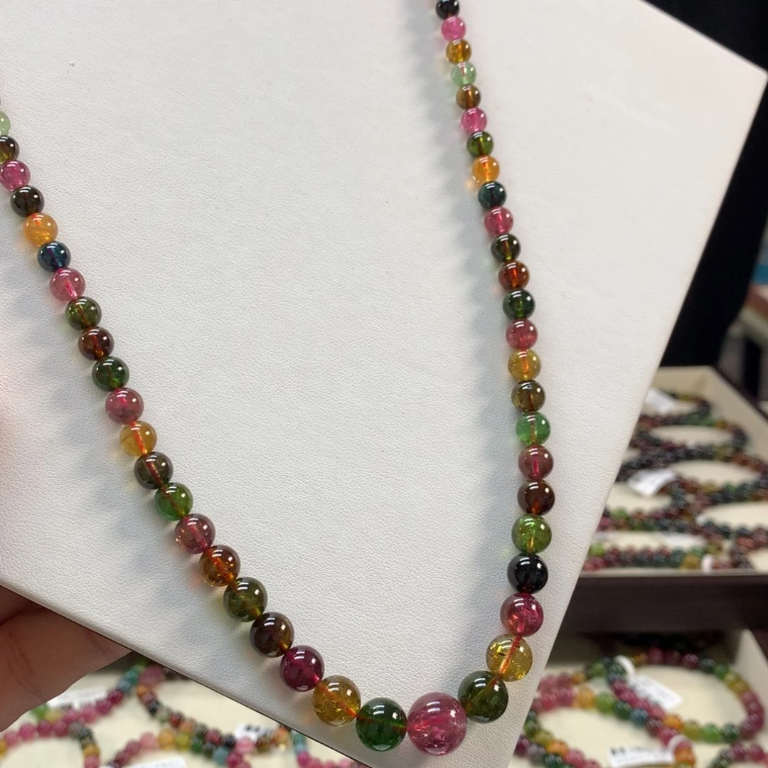 未镶嵌碧玺手链手链