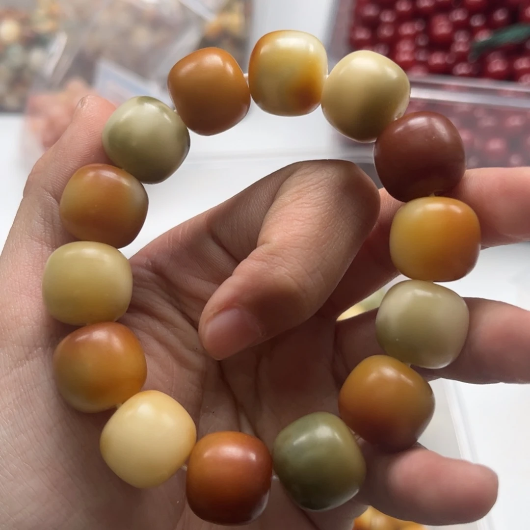 【闪购商品】白玉菩提吊坠c/15 20颗干磨不售后