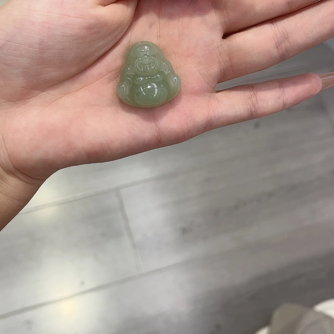 S***y和田玉银S925镶嵌颈饰