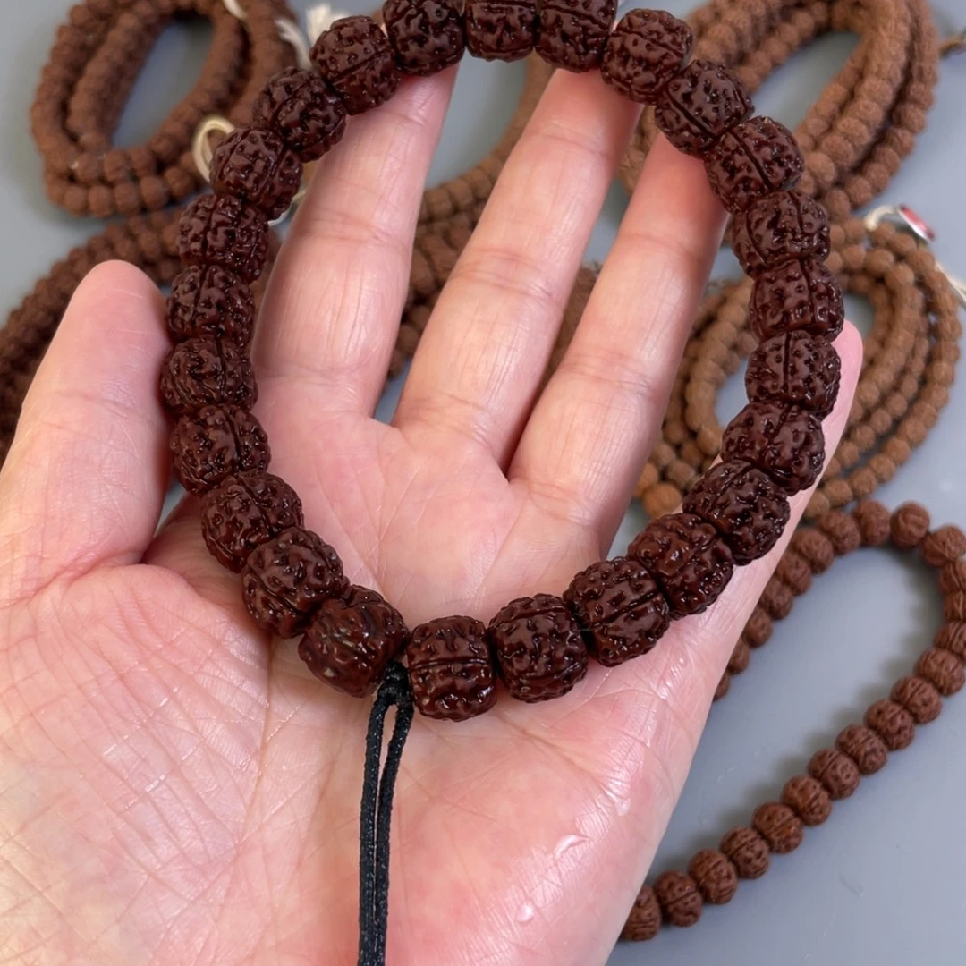 吊坠金刚菩提藏切盘龙手串