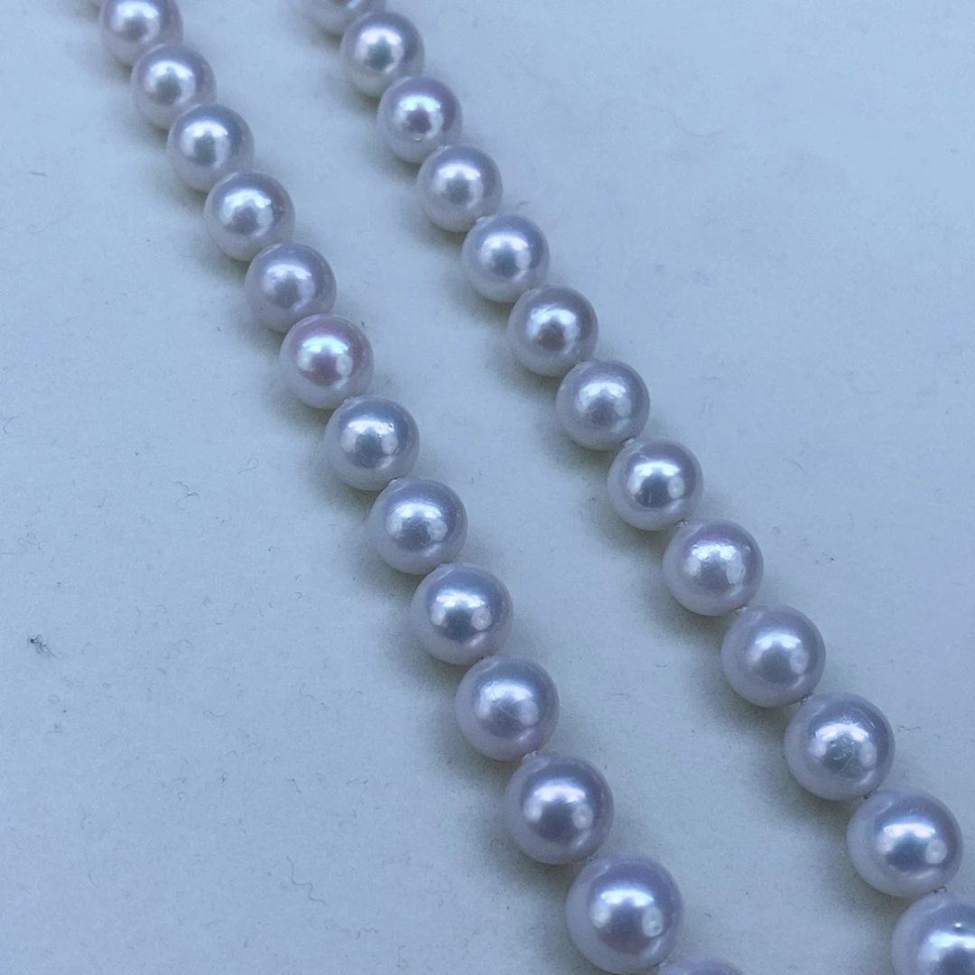 淡水珍珠颈饰银S925镶嵌➕9.5-10.5高品极光炫彩