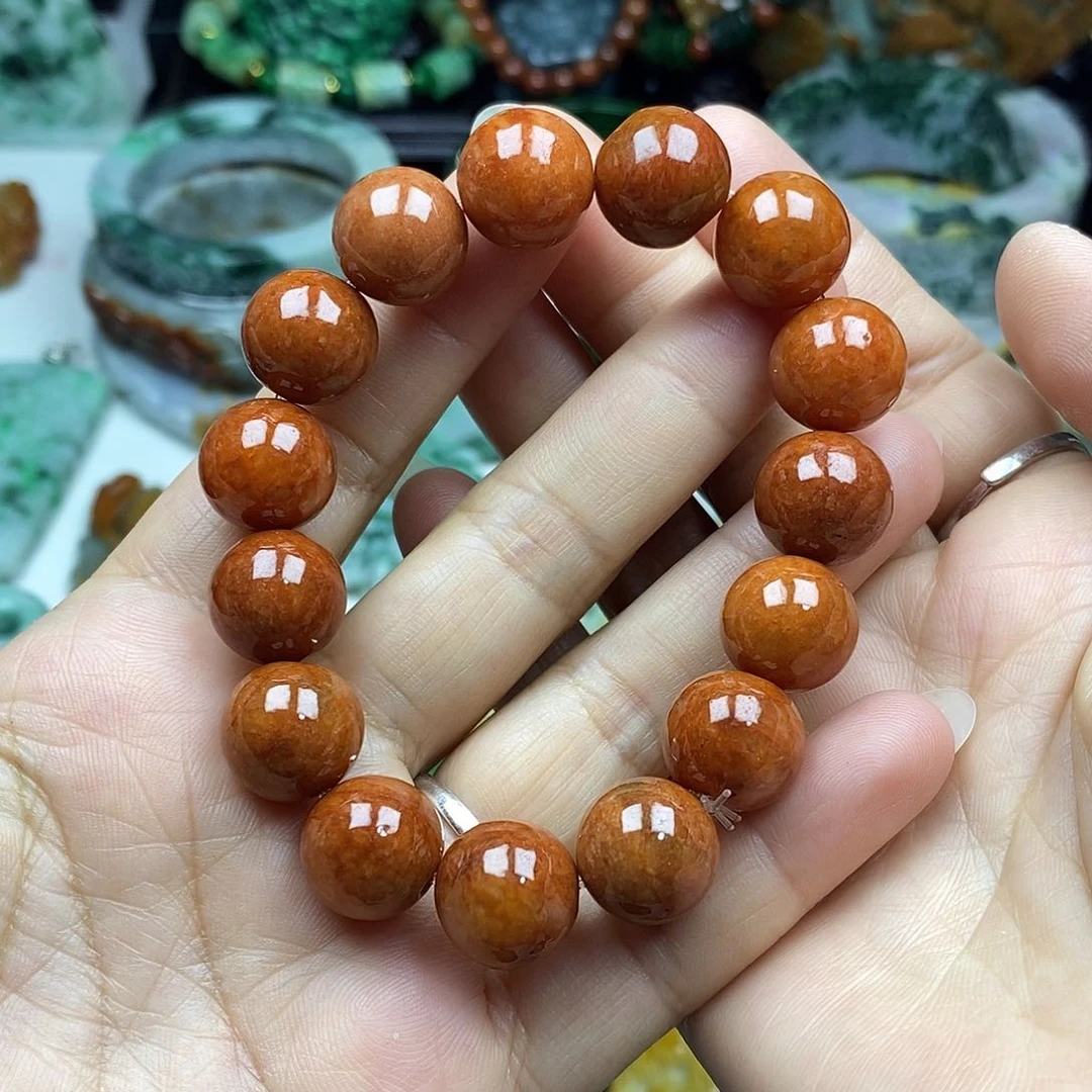 颈饰未镶嵌翡翠手串