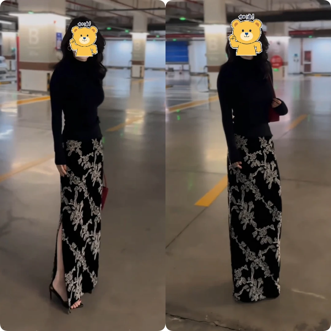 2025秋季新款时尚修身显瘦款女气质网红洋气套装百搭款G6561