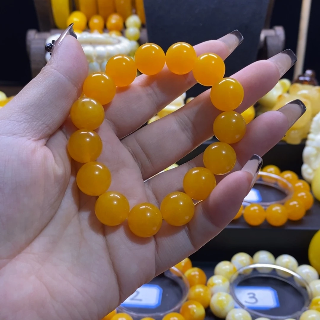 长***）非金属老蜜手串14
