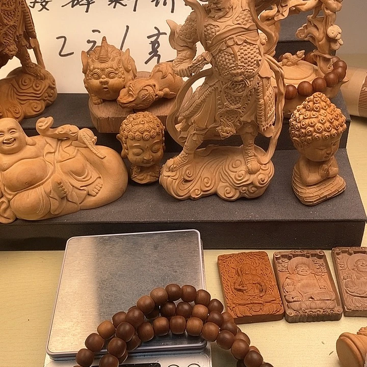 檀香木手串/手链上***A