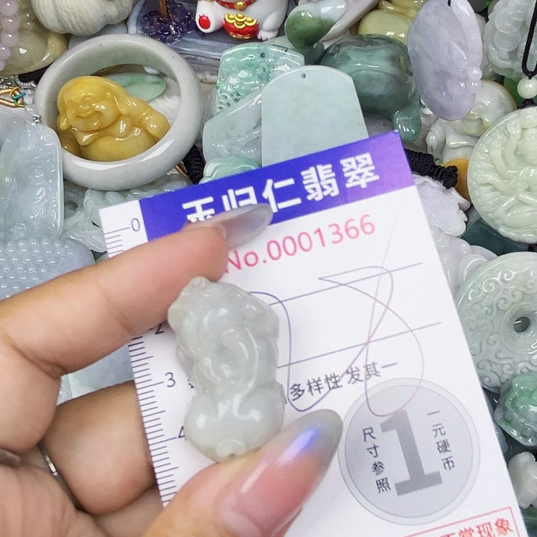 翡翠未镶嵌吊坠(不含链)111